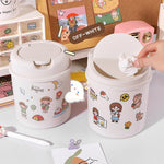 W&G Ins Desktop Small Trash Bin